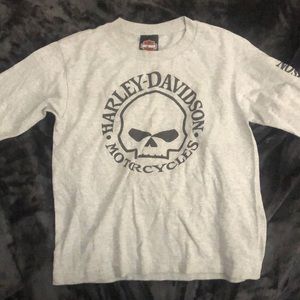 Harley Davidson Boys long sleeve Punisher T-shirt